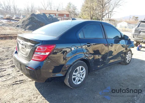 2019 Chevrolet Sonic Ls Auto z USA, uszkodzony, nr VIN 1G1JB5SB3K4134046